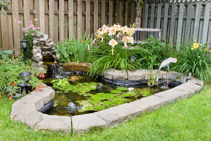 Garden Pond Installation detail